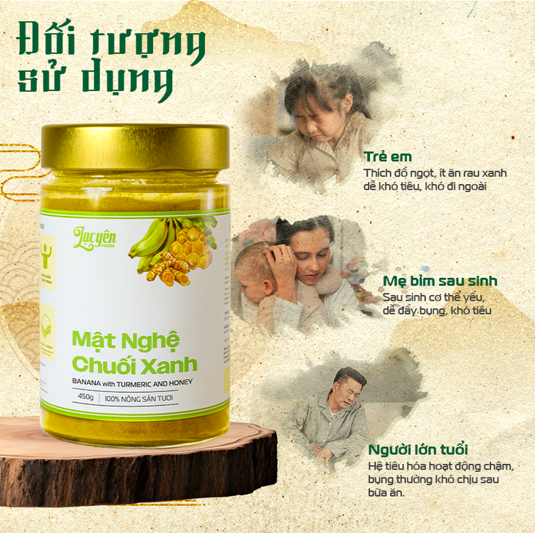 Đối tượng sử dụng Mật Nghệ Chuối Xanh