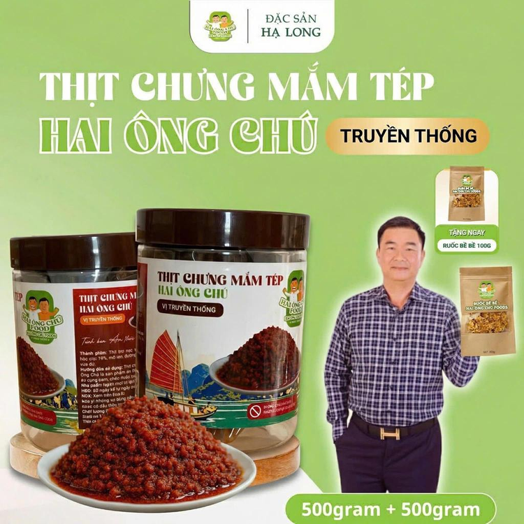 Thịt chưng mắm tép Hai Ông Chú Food