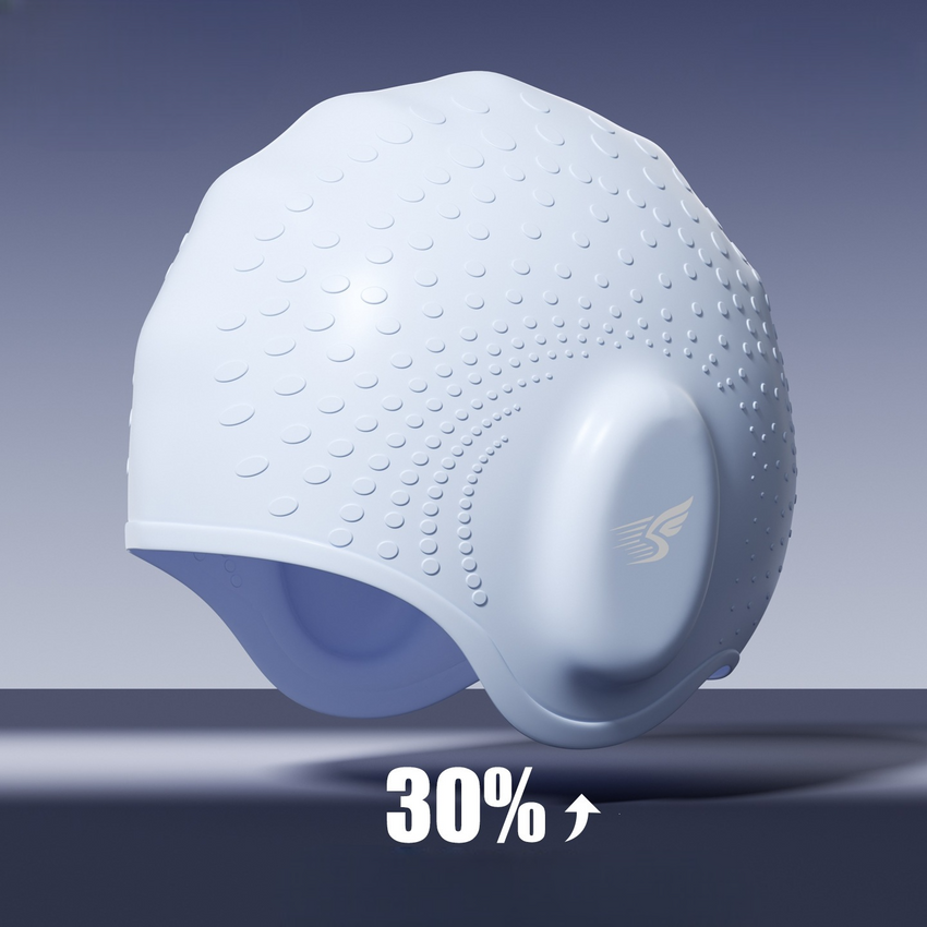 Mũ Bơi Silicone Cao Cấp Xanh Trầm