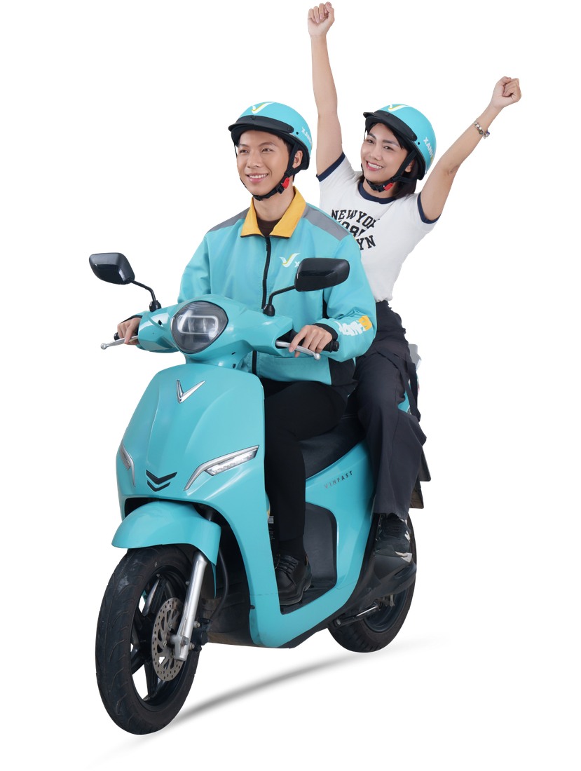 Gói Tài Xế Xanh SM Bike Full-time Dài Hạn (Được Cấp Xe Điện VinFast)