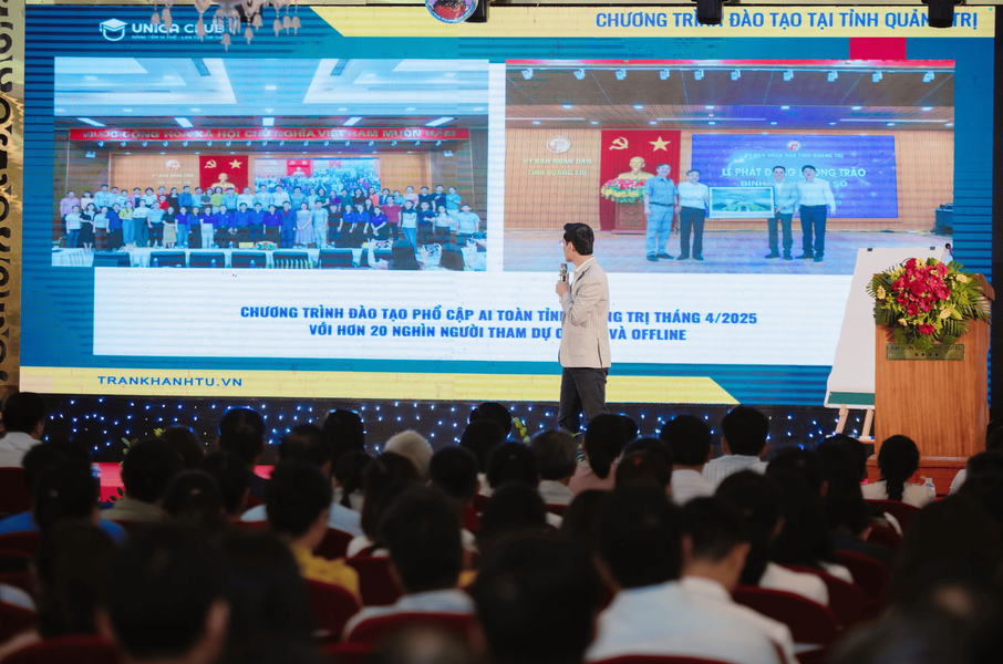 Chương trình phổ cập AI tại Quảng Trị