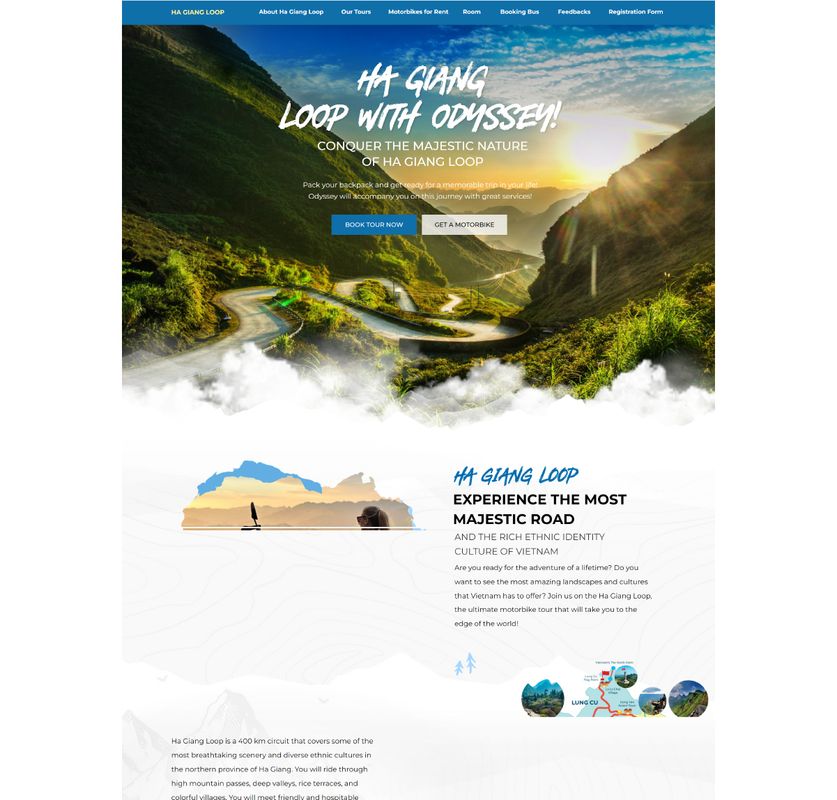 Landing page thu lead