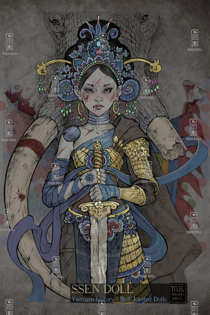 Tranh Michael Angle 3