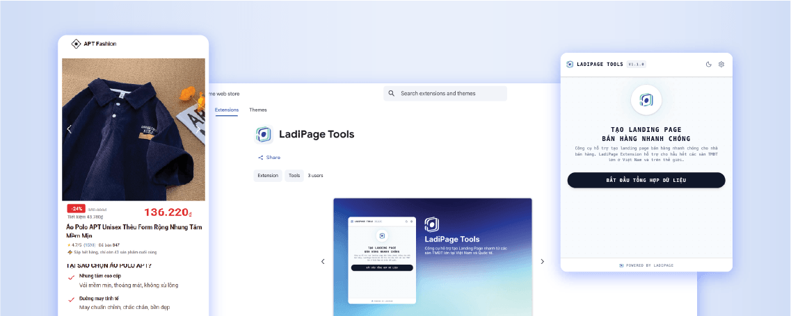 LadiPage Tools (Extension)