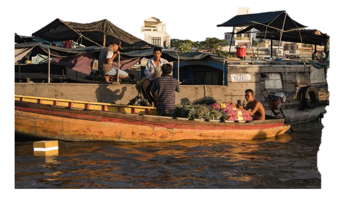 Phố đi bộ thương cảng