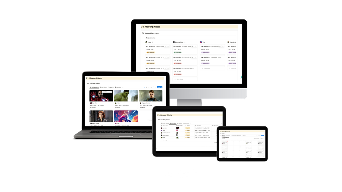 Coaching Client Hub