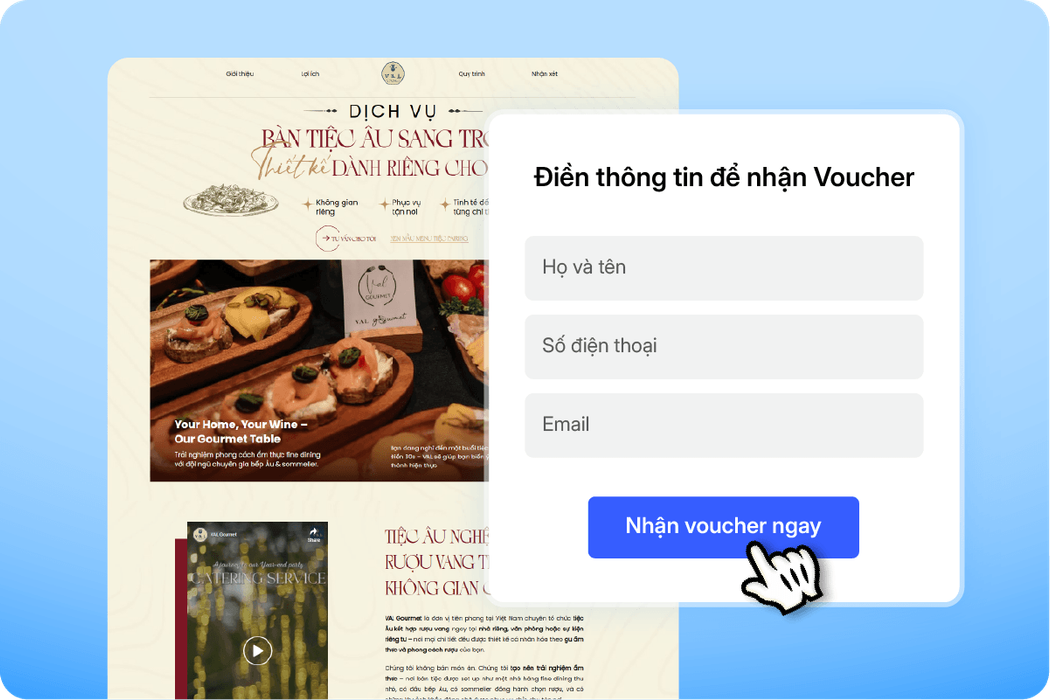 Thu hút khách hàng bằng khuyến mại & voucher tự động