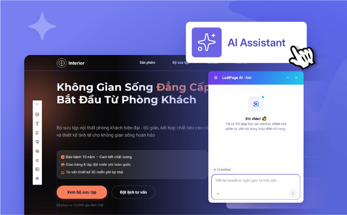 LadiPage AI Builder