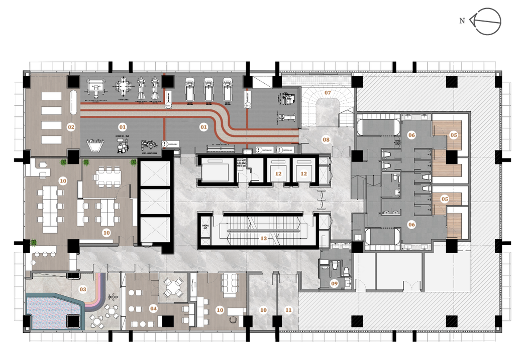Sơ đồ TẦNG 12A