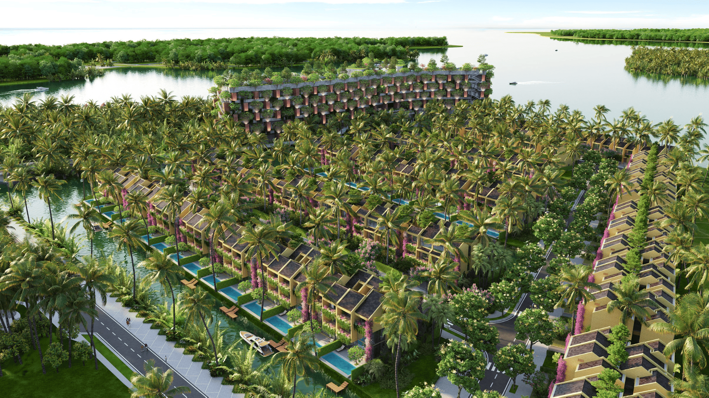 Cảnh quan ven sông La Riva