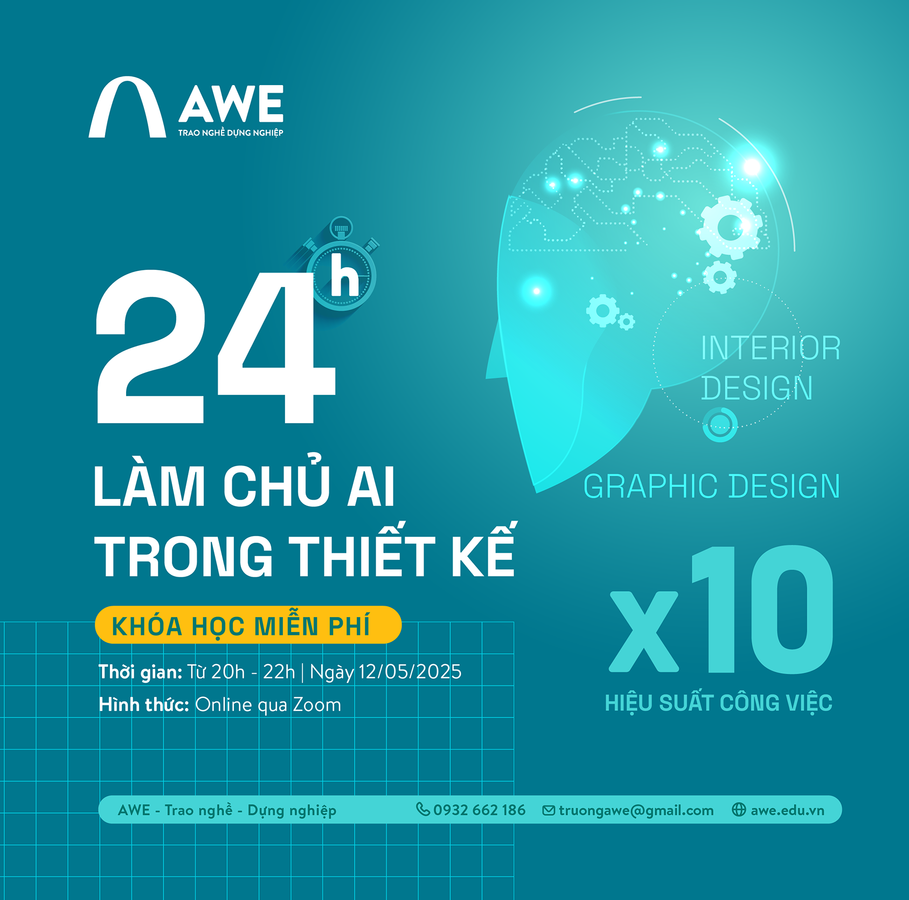 Khóa học AI trong thiết kế